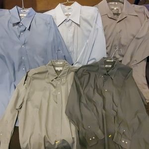 NWOT BIG AND TALL MENS DRESS SHIRT LOT